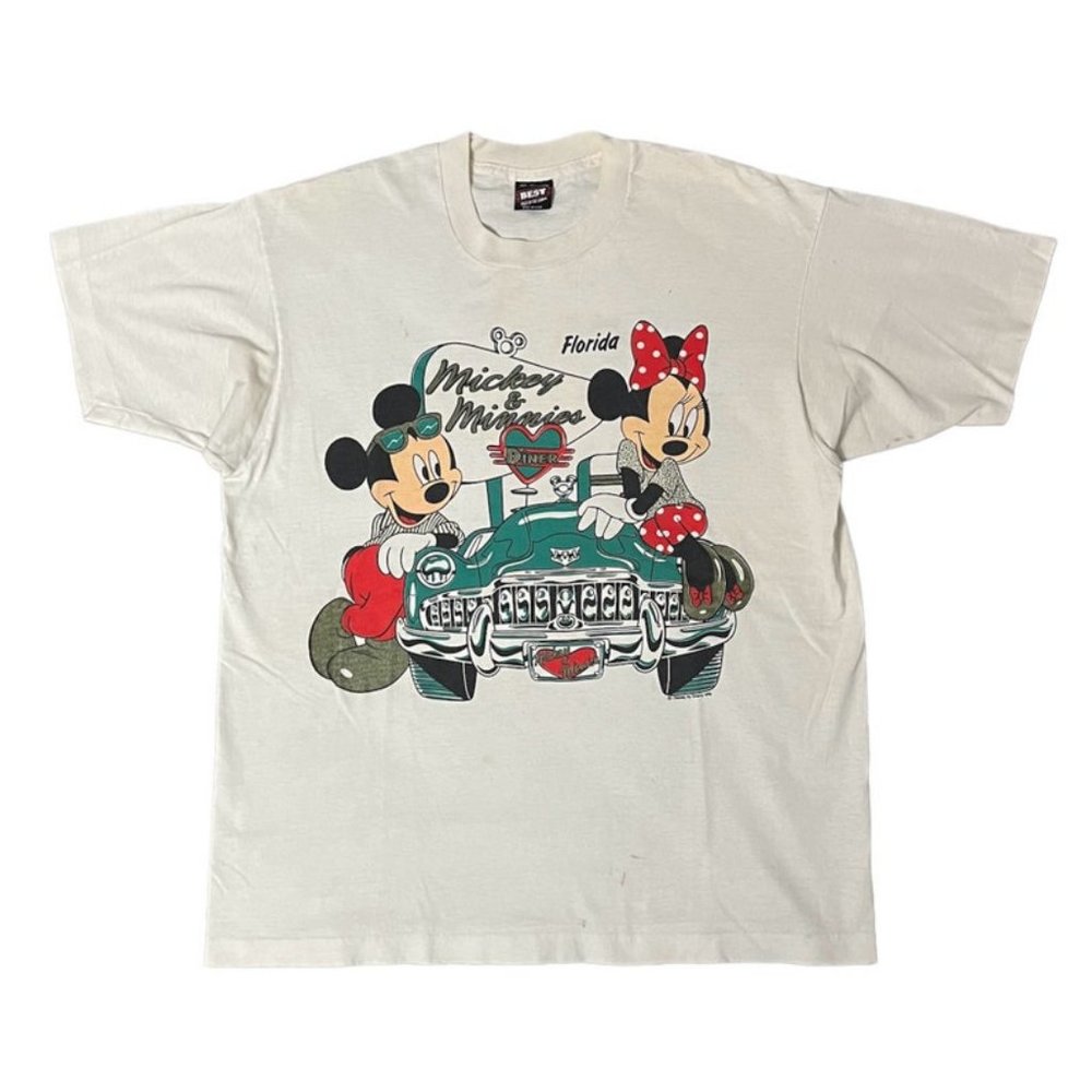 Vintage Mickey Minnie Dsney Vintage Cartoon Mickey Mickeys shirt collection te